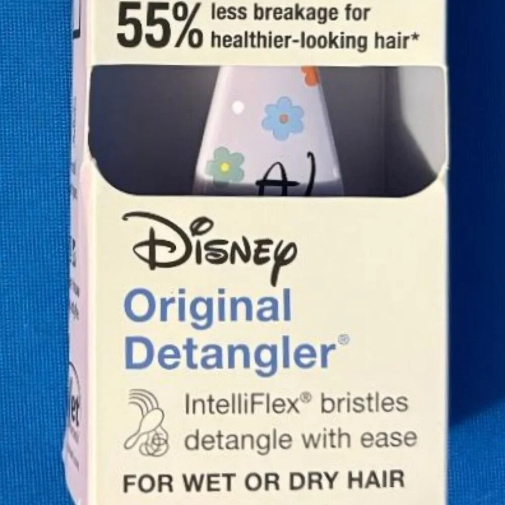 BRAND NEW WET BRUSH DISNEY DAISY DUCK ORIGINAL DETANGLER BRUSH 55% LESS BREAKAGE